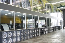 Partitions And Aluminium Doors At Dunlop Pietermaritzburg