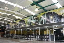 Partitions And Aluminium Doors At Dunlop Pietermaritzburg