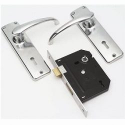 Union 3-Lever Lockset (2 Keys)