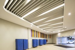 Baffle Ceilings ideal for Accoustics in Shopping Centres