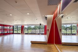 Bulkheads and Suspended Ceilings at Virgin Active Hillcrest Studios