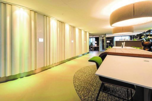 Curtain Profiles with Indirect Lighting