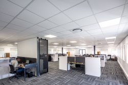 Acoustic Ceiling At Bidvest Panalpina Logistics With Econogrid And AMF Star