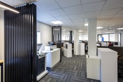 Acoustic Ceilings AT Bidvest Panalpina Logistics For Open Plan Spaces Using AMF Star