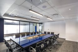 Flush Plastered And Suspended Ceilings For Boardrooms At Bidvest Panalpina Logistics