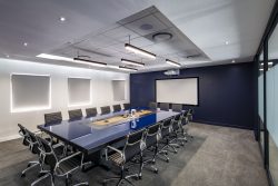 Flush Plastered And Suspended Ceilings For Boardrooms At Bidvest Panalpina Logistics