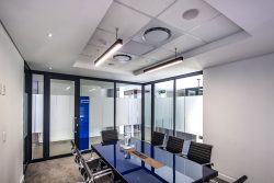 Flush Plastered And Suspended Ceilings For Boardrooms Installed At Bidvest Panalpina Logistics