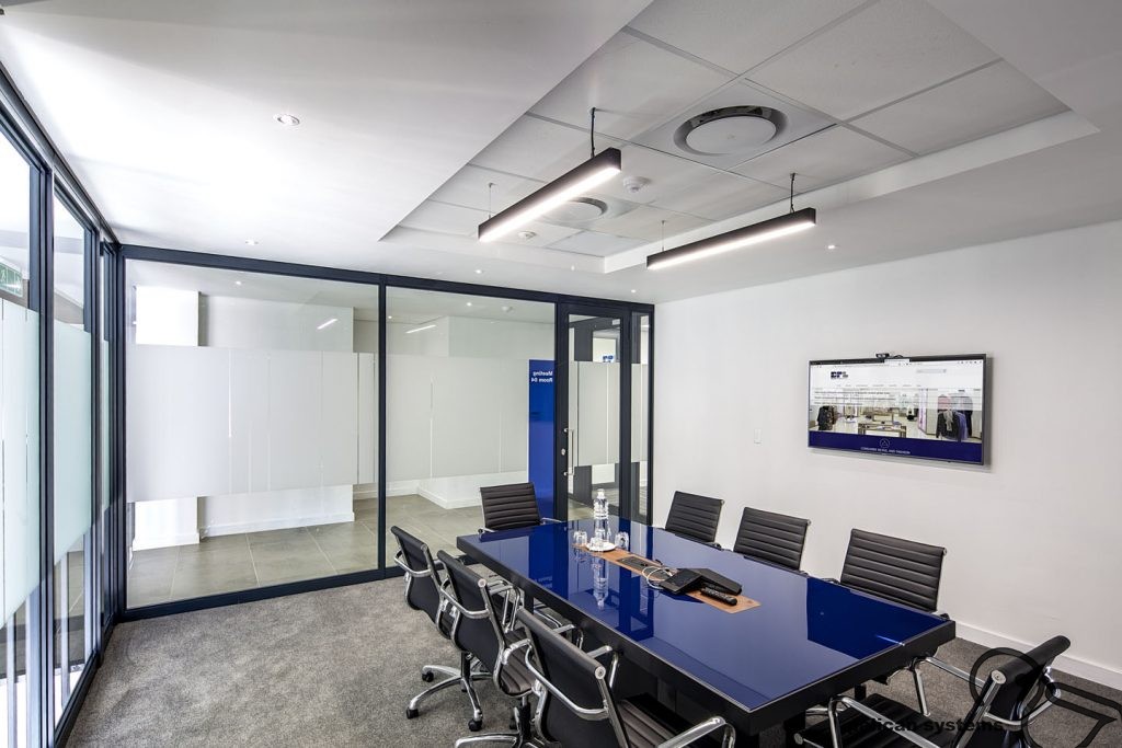 Flush Plastered And Suspended Ceilings For Boardrooms At Bidvest Panalpina Logistics