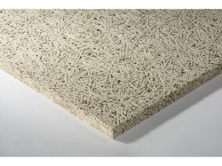 AMF Heradesign Micro an accoustic tile for a suspended ceiling made from Wood Wool fibres