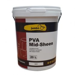 PVA Paint with a Mid-Sheen ideal for Walls