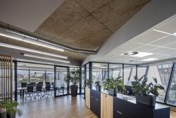 Ceilings and Partition Images installed at Santova Offices