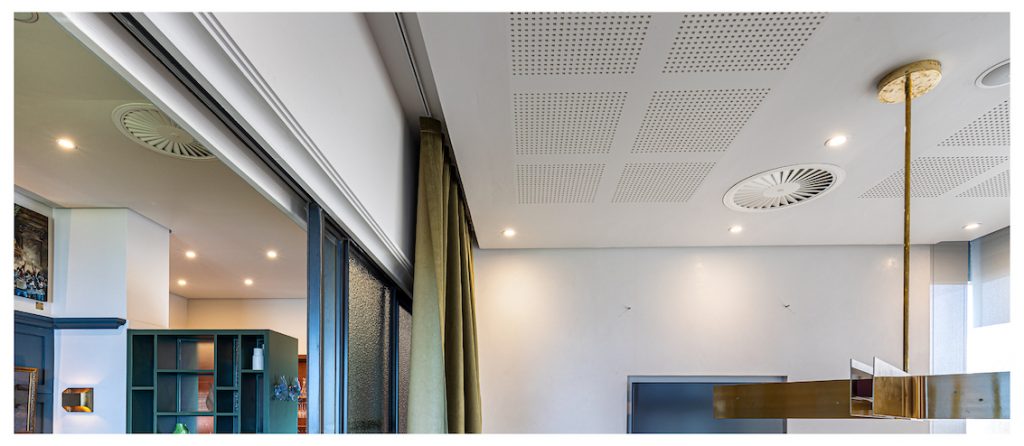 Perforated Plasterboard used for Acoustics